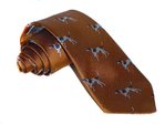 Hand-Made Woven Silk Tie (Dalmatian)
