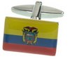 Ecuador Flag Cufflinks