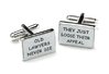 "Old Lawyers Never Die, They Just Lose their Appeal" Cufflinks