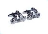 Silver Coloured Scooter Cufflinks (1)