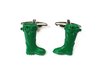 Green Wellington Boots