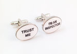 “Trust Me, I’m an Inspector” Cufflinks