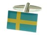 Swedish Flag Cufflinks