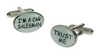 "Trust Me, I'm a Car Salesman" Cufflinks