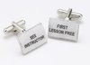 "Sex Instructor, First Lesson Free" Cufflinks
