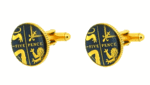 Five Pence (2008) Coin Cufflinks (Gold Plated)