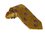 Hand-Made Woven Silk Tie (Duck Head, Gold)